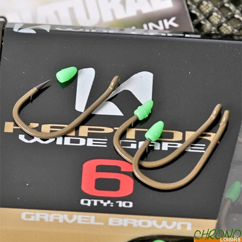 Korda Kaptor Wide Gape Weed Barbless Hooks