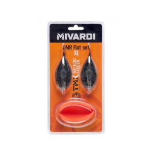 Mivardi Method Feeder set QMR Flat XL (50g + 60g + mould)