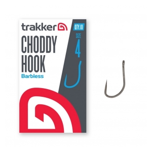 Trakker Products  Háček - Choddy Hooks Size 4 (Barbless)