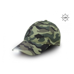 Delphin LED kšiltovka OutLINE Camo - UNI