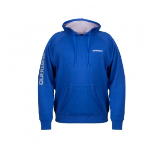 Shimano Mikina Pull Over Hoodie Blue vel. XL