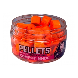 LK Baits Pelety v dipu Compot NHDC 12mm 60g