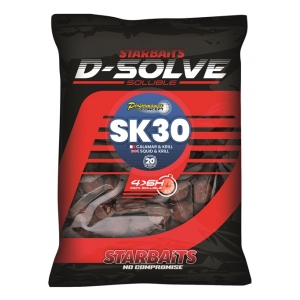 STARBAITS Rozpustné D-Solve Boilies SK30 2,5kg 20mm