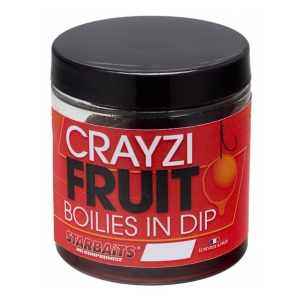 STARBAITS Boilies In Dip Crayzi Fruit 150g 20mm