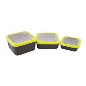 Fox Matrix Krabička Matrix Grey/Lime Bait Boxes 2.2 pt - 1,25l