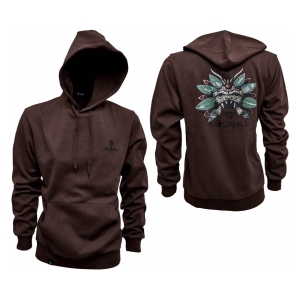 GUNKI Mikina Chief Brown Hoody vel. M