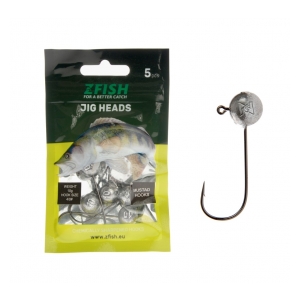 ZFISH  Jig Head Simply 5 ks 10g - Háček 4/0