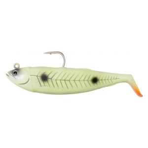 Savage Gear Umělá nástraha Cutbait Herring 20 cm 270 g Green Glow