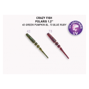 Crazy Fish Polaris 3cm barvy 42-73 16ks