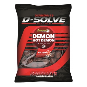 STARBAITS Rozpustné D-Solve Boilies Hot Demon 2,5kg 20mm