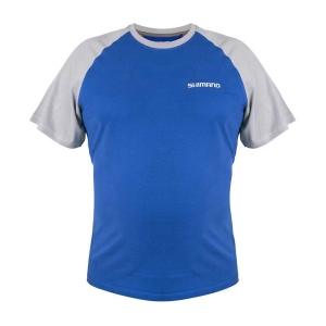 Shimano Tričko Wear Short Sleeve T-Shirt Blue vel. L