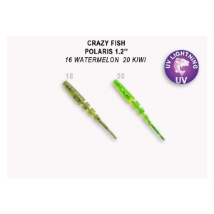 Crazy Fish Polaris 3cm barvy 16-20 16ks