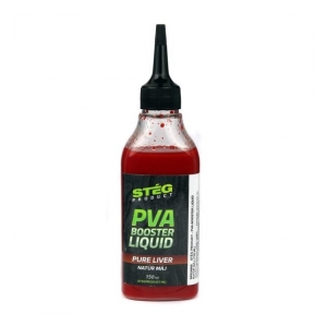 Stég PVA Booster Liquid Pure Liver / játra 150 ml