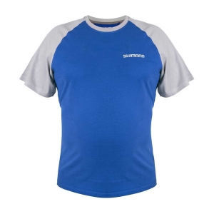 Shimano Tričko Wear Short Sleeve T-Shirt Blue vel. XL