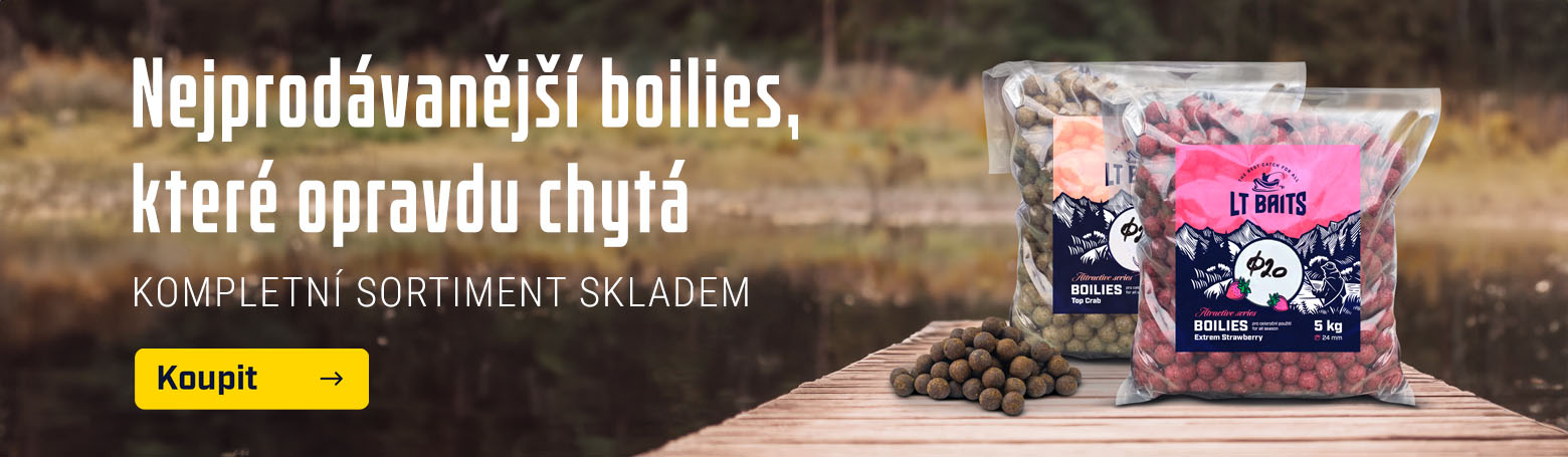 LT Baits, kompletní sortiment skladem